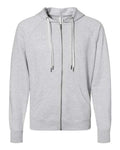 Independent Trading Co. Men's Icon Lightweight Loopback Terry Full-Zip Hooded Sweatshirt-1