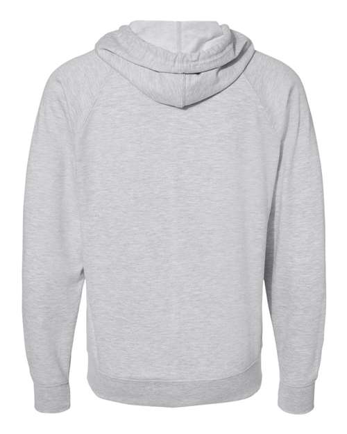Independent Trading Co. Men's Icon Lightweight Loopback Terry Full-Zip Hooded Sweatshirt-2