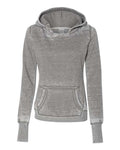 J. America Women's Zen Fleece Hooded Sweatshirt-1