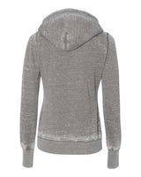 J. America Women's Zen Fleece Hooded Sweatshirt-2