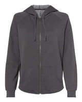 Independent Trading Co. Women's California Wave Wash Full-Zip Hooded Sweatshirt-1
