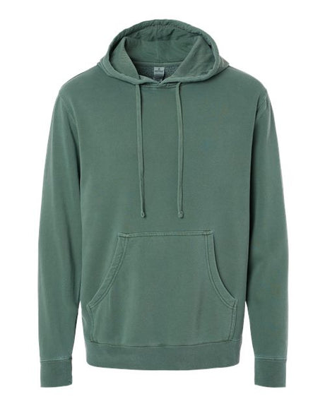 Independent Trading Co. Men's Midweight Pigment-Dyed Hooded Sweatshirt-1