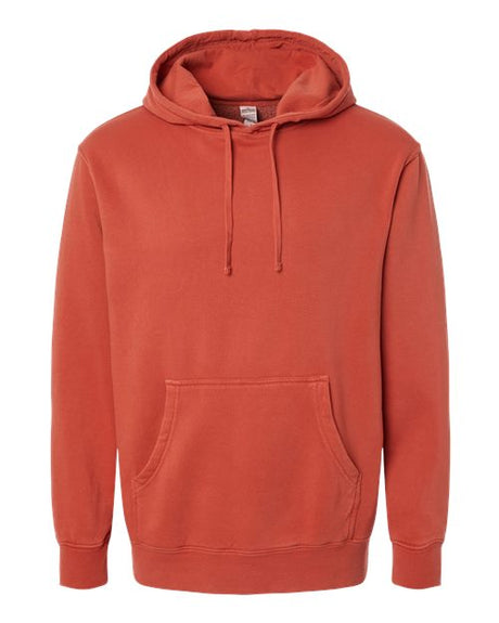 Independent Trading Co. Men's Midweight Pigment-Dyed Hooded Sweatshirt-1