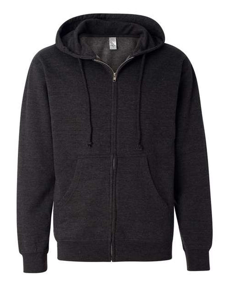 Independent Trading Co. Men's Midweight Full-Zip Hooded Sweatshirt-1