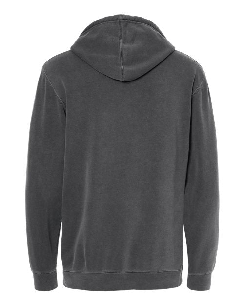 Independent Trading Co. Men's Midweight Pigment-Dyed Hooded Sweatshirt-2