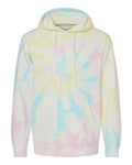 Independent Trading Co. Men's Midweight Tie-Dyed Hooded Sweatshirt-1