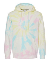 Independent Trading Co. Men's Midweight Tie-Dyed Hooded Sweatshirt-1