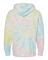 Independent Trading Co. Men's Midweight Tie-Dyed Hooded Sweatshirt-2
