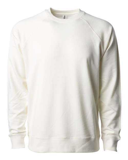 Independent Trading Co. Men's Icon Lightweight Loopback Terry Crewneck Sweatshirt-1