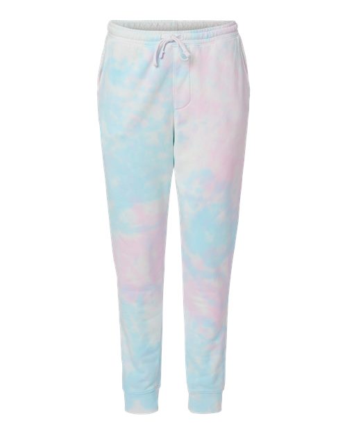 Independent Trading Co. Men's Tie-Dyed Fleece Sweatpants-1