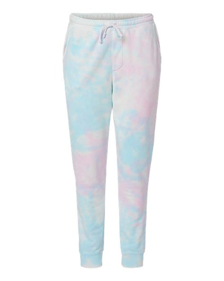 Independent Trading Co. Men's Tie-Dyed Fleece Sweatpants-1