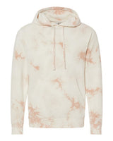 Independent Trading Co. Men's Midweight Tie-Dyed Hooded Sweatshirt-1