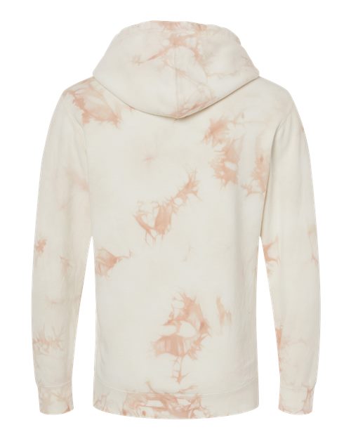 Independent Trading Co. Men's Midweight Tie-Dyed Hooded Sweatshirt-2