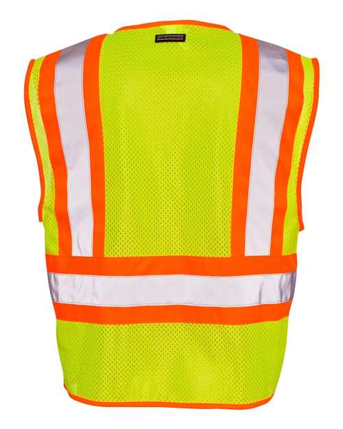 Kishigo Men's Ultra-Cool Contrasting Mesh Vest-3