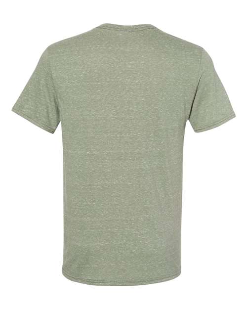JERZEES Men's Snow Heather Jersey T-Shirt-2