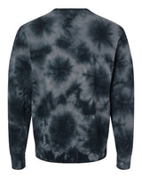 Independent Trading Co. Men's Midweight Tie-Dyed Crewneck Sweatshirt-2