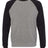 Independent Trading Co. Men's Special Blend Raglan Crewneck Sweatshirt-1