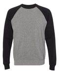 Independent Trading Co. Men's Special Blend Raglan Crewneck Sweatshirt-1
