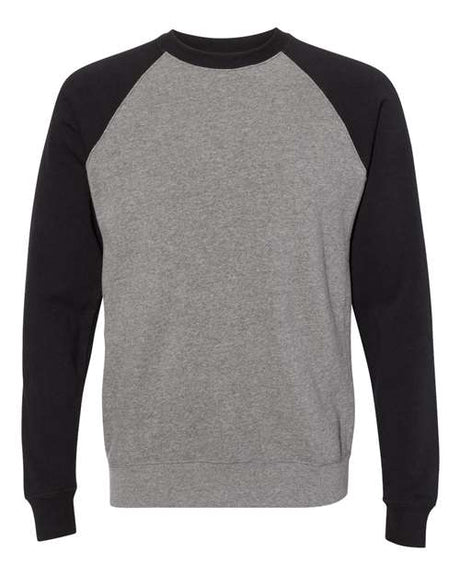 Independent Trading Co. Men's Special Blend Raglan Crewneck Sweatshirt-1