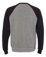 Independent Trading Co. Men's Special Blend Raglan Crewneck Sweatshirt-2