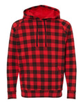 Independent Trading Co. Men's Special Blend Raglan Hooded Sweatshirt-1