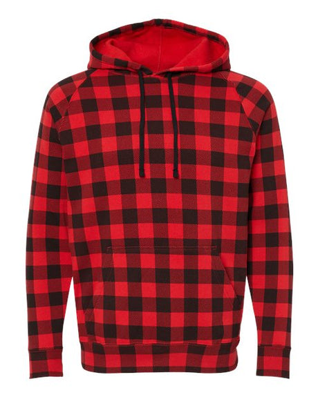 Independent Trading Co. Men's Special Blend Raglan Hooded Sweatshirt-1