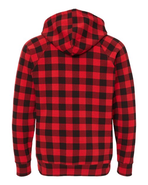 Independent Trading Co. Men's Special Blend Raglan Hooded Sweatshirt-2
