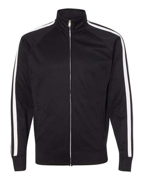 Independent Trading Co. Men's Lightweight Poly-Tech Full-Zip Track Jacket-1