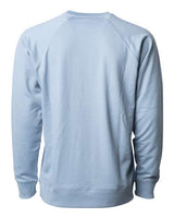 Independent Trading Co. Men's Icon Lightweight Loopback Terry Crewneck Sweatshirt-2