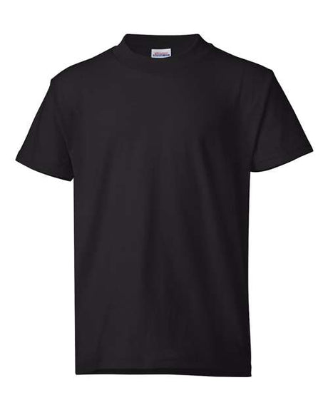 Hanes Youth EcoSmart 50/50 Cotton/Poly T-Shirt-1