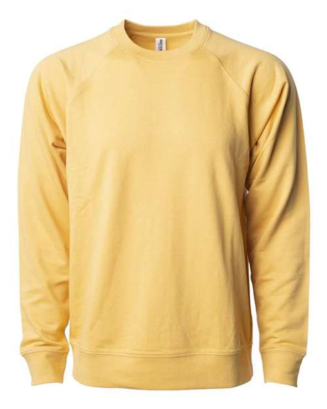 Independent Trading Co. Men's Icon Lightweight Loopback Terry Crewneck Sweatshirt-1