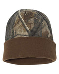 Kati 12" Licensed Camo Cuffed Beanie-1