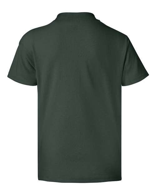 Hanes Youth EcoSmart 50/50 Cotton/Poly T-Shirt-3