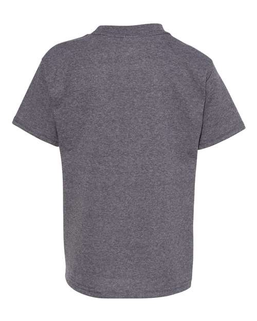 Hanes Youth EcoSmart 50/50 Cotton/Poly T-Shirt-2