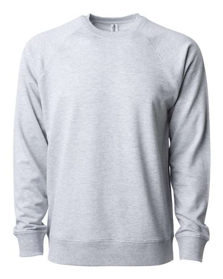 Independent Trading Co. Men's Icon Lightweight Loopback Terry Crewneck Sweatshirt-1