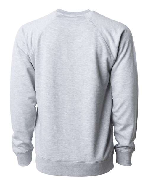 Independent Trading Co. Men's Icon Lightweight Loopback Terry Crewneck Sweatshirt-2