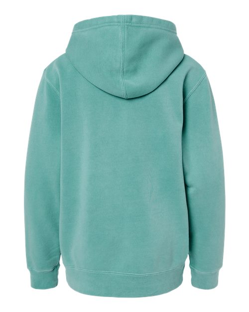 Independent Trading Co. Youth Midweight Pigment-Dyed Hooded Sweatshirt-2