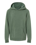 Independent Trading Co. Youth Midweight Pigment-Dyed Hooded Sweatshirt-1