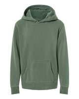 Independent Trading Co. Youth Midweight Pigment-Dyed Hooded Sweatshirt-1