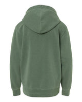 Independent Trading Co. Youth Midweight Pigment-Dyed Hooded Sweatshirt-2