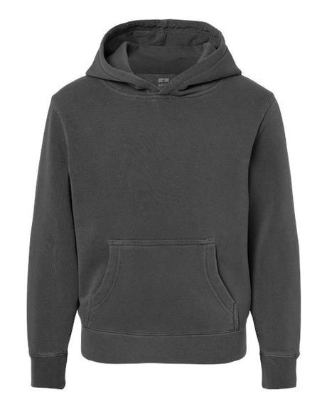 Independent Trading Co. Youth Midweight Pigment-Dyed Hooded Sweatshirt-1