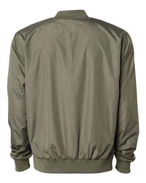Independent Trading Co. Men's Lightweight Bomber Jacket-2