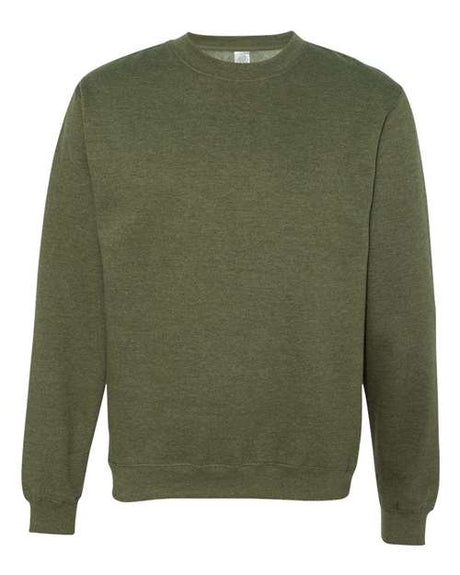 Independent Trading Co. Men's Midweight Crewneck Sweatshirt-1