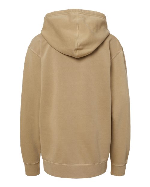Independent Trading Co. Youth Midweight Pigment-Dyed Hooded Sweatshirt-2