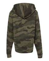Independent Trading Co. Youth Midweight Hooded Sweatshirt-2