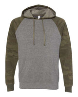 Independent Trading Co. Men's Special Blend Raglan Hooded Sweatshirt-1