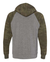Independent Trading Co. Men's Special Blend Raglan Hooded Sweatshirt-2