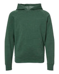 Independent Trading Co. Youth Lightweight Special Blend Raglan Hooded Sweatshirt-1