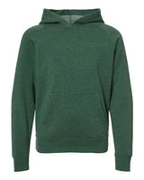 Independent Trading Co. Youth Lightweight Special Blend Raglan Hooded Sweatshirt-1