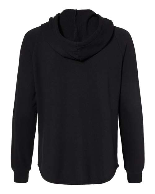 Independent Trading Co. Women's California Wave Wash Full-Zip Hooded Sweatshirt-2